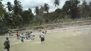 Crossing the River in Jacmel Haiti [upl. by Gigi746]