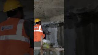 Leakage area shocket fixing work waterproofingconstruction leakageviral [upl. by Raines347]