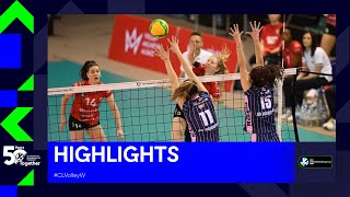 Volley MULHOUSE Alsace vs Jedinstvo STARA PAZOVA  Match Highlights [upl. by Franciska]