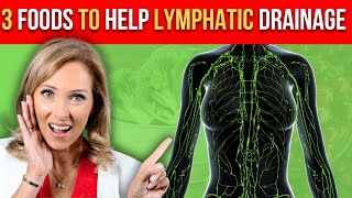 3 Best Foods to Help LYMPHATIC DRAINAGE  Dr Janine [upl. by Maxie]