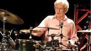 Ginger Baker Cream  Drum Clinic at Rye International Jazz Festiv [upl. by Eek]