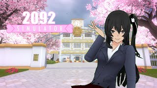 Future Mod🎀  Yandere Simulator 2092 mode🩵 [upl. by Anila]