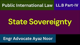 State Sovereignty  International Law  Ayaz Noor [upl. by Htessil]