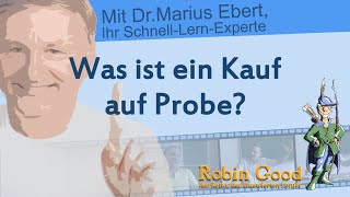 Was ist ein Kauf auf Probe [upl. by Razatlab]