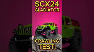 Axial SCX24 Gladiator returns to the obstacle Will it make it this time [upl. by Brantley487]