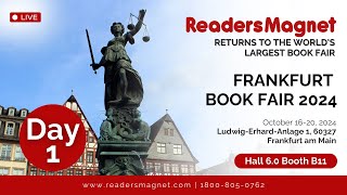 ReadersMagnet LIVE Opening Day at Frankfurt Book Fair 2024 [upl. by Fredie]