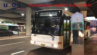 U Go Mobility Mercedes Benz 0405NH Bustech 8349 [upl. by Sueahccaz]