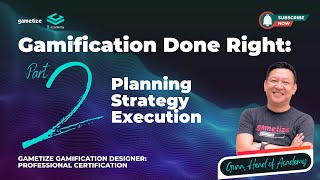 Professional Certification  Gamification Done Right Planning Strategy Execution [upl. by Desdemona]