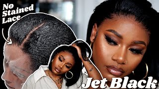 Celebrity Hairstylist Secrets 10 🖤NEW🖤 2022 DYE YOUR LACE JET BLACK  Laurasia Andrea Myfirstwig [upl. by Yesac943]