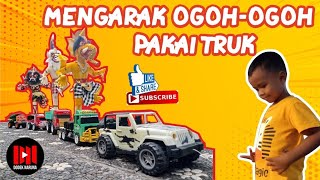 DODEK MENGARAK OGOHOGOH MINI PAKAI TRUK 🔥 [upl. by Emya]