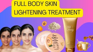 Love nature oat and apricot body creamsugar scrub oriflameHonest ReviewBeauty with Rabia Basri [upl. by Aistek]