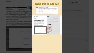 SSS loan payment sss sssmember prn [upl. by Melburn488]