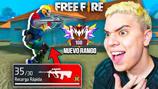 NUEVA AUG CON 3 CHIPS 😲 NUEVO RANGO EN FREE FIRE 🔥 TODA LA ACTUALIZACION 🔥 [upl. by Lavona]