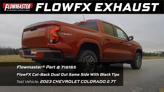 FlowFX CatBack for 20232024 GM Colorado amp Canyon 27T Dual Out Same Side 718165 [upl. by Nilok]