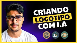 LOGOS COM IA GRÁTIS COMO Criar um logotipo PROFISSIONAL com IA [upl. by Sheply]