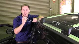 How to install a side Awning to a crossbar [upl. by Frankel]