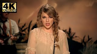 Taylor Swift  Mean Music Video Remastered 4K [upl. by Ecnerrat941]