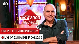 De Top 2000 Pubquiz  22 november vanaf 2030 uur [upl. by Ybreh916]