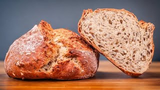 How to Make a Classic Cold Fermented Bread with a Nice Ear [upl. by Eilac]