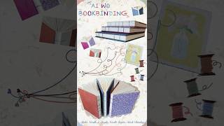 make books🪡🧵📖📚☀️diy books art bookbinding craft sewing handmade coptic journal flowers [upl. by Riker]