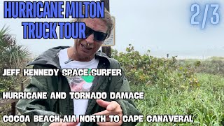 Hurricane Milton damage survey Cape Canaveral Florida Cocoa Beach Florida part 2 of 3 [upl. by Alby]