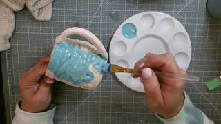 Glazing Coil Vessels with Stroke and Coat Wonderglaze [upl. by Kermie]