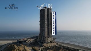 Karachi Beach Front  HMR Water Front  H1 Tower [upl. by Debor]