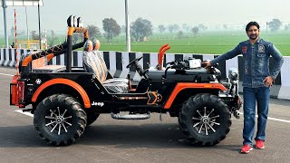 Jeep modified for Devender raghuwanshi from Mp state [upl. by Eward]