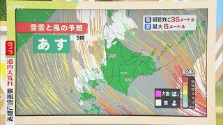 猛吹雪の北海道 26日にかけて警戒 気象予報士が徹底解説 [upl. by Haidedej]