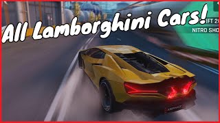 Asphalt 9 Legends All Lamborghini Cars Golden Gameplay  Lamborghini Revuelto MP2 [upl. by Airliah]