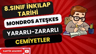 MONDROS ATEŞKES ANTLAŞMASI YARARLI VE ZARARLI CEMİYETLER PDF [upl. by Cutlip]