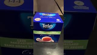 Tetley’s new packaging food tea Tetley reducedpackaging [upl. by Nylaret]