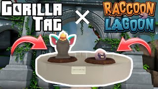 How To Get The Raccoon Lagoon Cosmetics In Gorilla Tag  Exclusive Collaboration [upl. by Jermain]