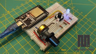 PWM on the ESP32 MicroPython  How To Use PWM on ESP32 micropython esp32 [upl. by Alonso]