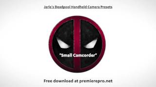 Jarles Deadpool Handheld Camera Presets DEMO [upl. by Sutherlan471]