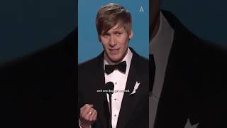 Oscar Winner Dustin Lance Black  Best Original Screenplay for Milk  81st Oscars 2009 [upl. by Acinorahs86]