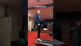 4 Monate post KnieOP kreuzbandriss knie knieschmerzen motivation [upl. by Raimund]