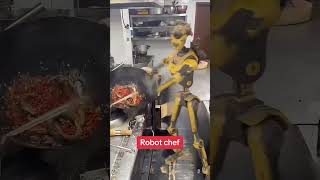 Robot Chef justforfun funny fypyoutube robot robotics cooking fyp trending viralvideo [upl. by Clarise253]