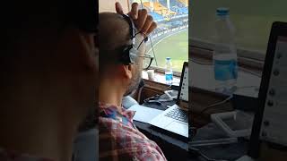 Cricket Commentaty Box [upl. by Eugor]