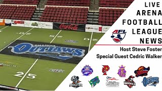 Billings Outlaws Head Coach Cedric Walker AFL Interview 1 [upl. by Aserehc]