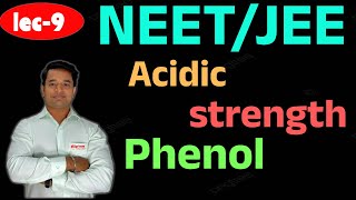 Acidic strength of phenol amp in its derivative [upl. by Horace]