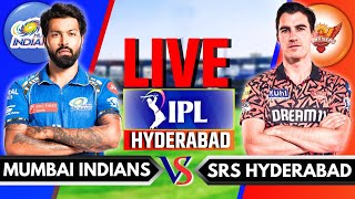 IPL 2024 Live MI vs SRH Live Match  IPL Live Score amp Commentary  Mumbai vs Hyderabad Live Match [upl. by Edmonda]