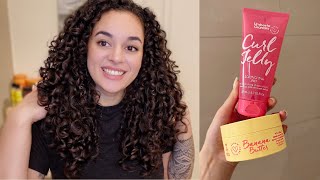 UMBERTO GIANNINI LOCKEN PRODUKTTEST 👩🏽‍🦱✨  LeaveIn Butter amp Curl Jelly im Test 🥳  IamAniva [upl. by Grazia200]