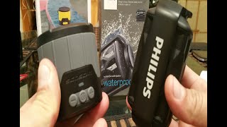 Phillips ShoqBox Mini vs Scosche Boom Bottle Mini Wireless Bluetooth speaker Waterproof [upl. by Nae]