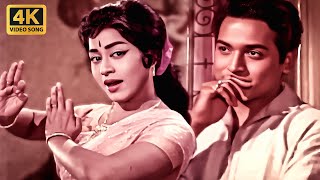 Chit Nandan Aage Nachugi 4K  Asha Bhosle  Bishwajeet Mehmood Sonia  Do Kaliyan 1968 [upl. by Nlycaj]