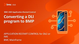 APPLICATION RESTART CONTROL FOR Db2 or IMS  Converting a DLI program to BMP [upl. by Aiet]