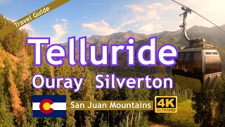 Telluride  Ouray  Silverton Travel Guide for San Juan Mountains [upl. by Feld574]