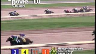 LOUISIANA DOWNS MAY 16 2009 Race 10 [upl. by Cleaves]