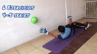 Entrenamiento en casa para PORTEROS [upl. by Mildrid]