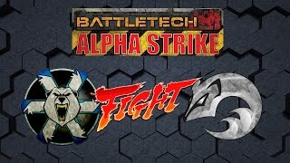 BattleTech Alpha Strike Batrep 1 Stand Up Fight [upl. by Leopoldeen827]